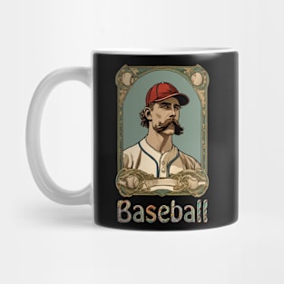 Vintage Baseball Mug